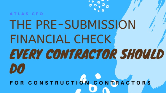 Blog banner for The Pre-Submission Financial Check Every Contractor Should Do